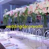 Nuovo stile tavolo portafiori alto cristallo acrilico matrimonio strada piombo centrotavola matrimonio decorazione festa evento decor0062