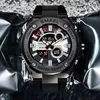 Męskie zegarki wojskowe marki luksusowe SMAEL sportowe zegarki kwarcowe męskie zegarki relogio Digital 1625 zegarki sportowe wodoodporne męskie