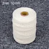 Startseite 1mm-3mm lange Baumwollschnur Seil Basteln Makramee String Teile geeignet Verkauf heiß