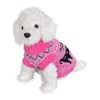 クリスマスエルク犬の服秋の冬の暖かい犬ペットドッグコートセーター犬ジャケットチワワTシャツペットベスト218tの猫の服