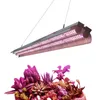 2Ft 3Ft 4Ft T5 HO LED Grow Light Spettro completo 96W T5 Apparecchio a barra a doppio tubo integrato ad alto rendimento con riflettore combinato per piante da interno