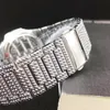 Ice-out Bling Diamond Watch för män Kvinnor Hip Hop Mens Quartz Klockor Rostfritt Stål Band Business Armbandsur Man Unisex Gift V191202