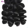 8A Malásia Virgem cabelo solto onda malaia onda solta Virgem 3 pacote acordo Human cabelo pacotes solto cabelo malaio brasileiro