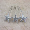 Amazon top selling High end beauty elegant hairgrips wholesale custom stars hairpins hairpins headdress hair clip