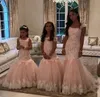 lichtroze pageant jurken