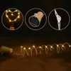 Solarbetriebene Weinflaschen-Lichterkette mit Korken, 10 LED-Flaschen-Lichterkette, Solarlichter für DIY Weihnachten, Halloween, Hochzeit, Party-Dekoration