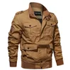 Vår militärjacka män Casual kläder Jaqueta Masculina Chaqueta Hombre Casaco Masculino Mens Jackor och kappor Höst bomull