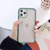 New two-color matching for Iphone 14/14pro max 14pro13 13pro silicone edge anti-drop anti-scratch super clear transparent phone case