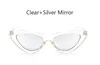 Frauen Mode Cat Eye Sonnenbrille Vintage Sexy Damen Sonnenbrille Retro Dreieckige Cateye Brille oculos feminino Reise UV4001