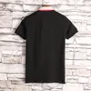 Wholesale高級ヨーロッパパッチワークメンズポロTシャツファッションメンズデザイナーTシャツカジュアルプリント刺繍ハイメンズシャツ服コットンティー