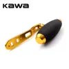 Kawa Nuova bobina da pesca maniglia da pesca maniglia di pesca a traina maniglia a doppio foro dimensione 85 mm 110 mm di colore in oro nero rosso 3299950