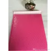 200PCS / Lot rosa silver färgglada packkassar 6.25x8.75inches / 160x225mm Användbar rymd Poly Bubble Mailer Kuvert Padded Web Bag Self