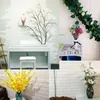 70 * 77cm Pegatinas de la pared de espuma de bricolaje Paneles autoadhesivos Sala de la casa Decoración para el hogar Ladrillo en relieve 3D