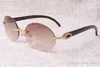 Occhiali da sole Diamond retrò classici della moda tonda T8100903A Occhiali da sole angolare nero naturale gli occhiali di qualità Dimensioni 58189006522