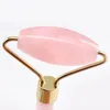 Facial Rose Quartz Roller Massager Natuurlijke Gezonde Gezicht Schoonheid Body Hoofd Hals Voet Huidverzorging Jade Massage Face Lift Tools Face Roller