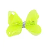 4 inch Galaretki Włosy Łuki Dziewczyny Włosów Klipy Śliczne Moda Dzieci Barrettes Baby Girl Akcesoria do włosów Baby BB Designer Hairclips