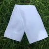 100 % polyester linne Vanligt vit kökshandduk Mjuk blank köksdiskhandduk 50x70 CM för sublimering