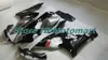 Kit de carenado de molde de inyección para SUZUKI GSXR1000 2005 2006 GSX R1000 GSXR 1000 K5 05 06 Juego de carenados + regalos negro plata SG71