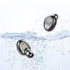 Fone de ouvido bluetooth com bateria 18650 caixa de carregamento display led sem fio à prova dwaterproof água fones intra-auriculares com microfone