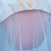 Filles de détail dessin animé Cosplay Frozen 2 robes enfants Cosplay robe de soirée robes de princesse Yestidos enfants Designer Costume à manches longues 1399042