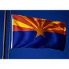 Arizona-Flagge, 90 % Beschnittzugabe Siebdruck-Flaggen aus Polyester für den Innen- und Außenbereich, vom professionellen Hersteller, kostenloser Versand
