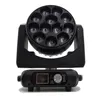 4 pz testa mobile ape occhio Dj party light 12x40 w 4in1 rgbw dmx lira led fascio lavaggio testa mobile zoom illuminazione