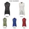 Mens Dress Suit Vest Jacquard Double Breasted Tuxedo Waistcoat Jacket Coat Tops