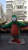 Dia das bruxas verde papagaio de pelúcia Mascote Traje Dos Desenhos Animados Animal Anime personagem de natal Trajes Do Partido Do Carnaval Fantasia Traje Adulto Outfit