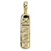 Heren Hip Hop Ketting Letter X Koper Goud Zilver Kleur Plated Vierkante Hanger Ketting Gouden Chain2764