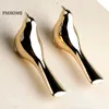 Fashion Luxury Handle Creative Gold Bird Drawer Placoard TV Cabinet TV Cabinet à vin Bouton Pull Patre