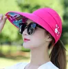 12 Style damskie letnie kapelusze składane słoneczne czapkę ochronę UV VISOR FLOPPY CAP CAP HAT Outdoor DC365