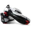 TIEBAO chaussures de cyclisme sur route en plein air chaussures de vélo de classe de filature Triple sangles compatibles avec les taquets SPD, SPD-SL LOOK-KEO