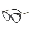 Partihandel-Frame Clear Fashion Eyeglasses Optisk Ögon Glasögon Ramar Kvinnor Myopi Glas Spectacles Eyewear Wholesale