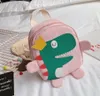 Baby Girls Dinosaur backpack Cartoon Cute Body Kids Animals Design Mini Shoulder Bag Boutique4678686