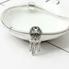 20st Dreamcatcher Cute Alloy Kopparpärlor Charms för DIY Smycken Europeisk armband Bangle Women Girl Present Halsband Tillbehör