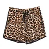 Womens Calças Curtas Womens stylist Casual calças curtas Popular Leopard Beach Imprimir Shorts Moda Leopard Beach Shorts