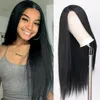 LUPU Synthetic Lace Wigs For BlackWhite Women 30 Inches Long Straight Middle Part Hair High Temperture Fiber1209707