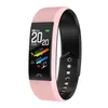 F6 montre intelligente 0,96 pouces écran couleur fréquence cardiaque pression artérielle étanche santé sport étape Bluetooth Bracelet intelligent