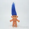 8 cm Buona fortuna Trolls Action Action Figures Classic Baby Doll Toys Casa Collezione Home Gifts Film Cartoon Film Pvc Trolls Doll9091505