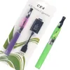 2pcs EGO T CE4 1.6ml Atomizador eGo-T Starter Blister Kit Cigarro Eletrônico com Bateria Micro USB Passthrough Vape de 1100 mAh