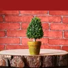 Simulazione retrò fiore bonsai casa ornamenti creativi selvatici vari stili mini decorazione desktop in vaso falso EEA409