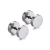 Kleurrijke roestvrijstalen barbell oorbuien Body Dumbbell oorbellen Body Piercing sieraden voor mannen en vrouwen