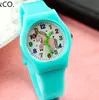 Nieuwste eenhoorn horloges snoep rubber mooie roze paard jelly horloge kinderen siliconen jongen meisje studenten cartoon kleurrijke geschenk polshorloge