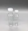 60ML Empty Alcohol Refillable Bottle Easy To Carry Clear Transparent PET Plastic Hand Sanitizer Bottles for Liquid E Juice