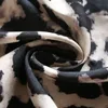 Mode Kvinnor Leopard Print Långärmade Toppar och Blusar Lösa Skjortor V-Neck Party Femininas Chemise Femme