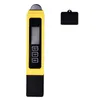 3 in 1 Digital TDS EC temp PPM Water Quality Meter Tester Pen Titanium alloy probe for Aquarium Pool with backlight2092116