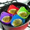 Food Grade Flexible Silicone Egg Poacher Cook Poach Pods Kitchen Tool Baking Poached Cup egg kitchen cooking tools