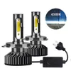 Carhighlighting The Lamph7 H4 Auto LED Koplamp Lampen H1 H11 H3 H27 880 9005 9006 9007 72W 8000LM 6500K 12V Auto Mini Headlamp COB Mistlamp