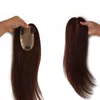 Brazylijski Dziewiczy Human Hair 6 * 12 Powacznia Hair Doupee Extensions Włosów Kolor Naturalny, Brązowy Kolor, 3szt One Lot, Darmowa Wysyłka