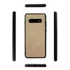 Étui en bois massif écologique pour Samsung Galaxy S10 S10lite S10 PLUS s10e étui pour téléphone portable en bois bambou souple TPU antichoc housse de protection